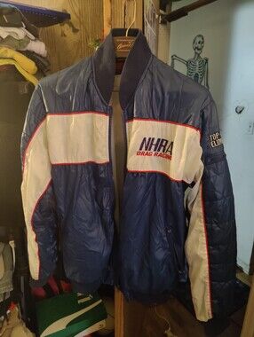 Vintage Drag Racing Bomber Jacket
